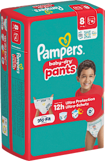 Baby Pants Gr. 8 XL (17+ kg) Pampers baby-dry