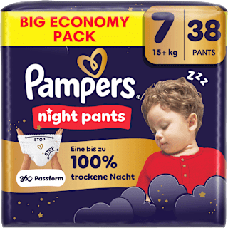 Baby Pants Night Gr. 7 (15+ kg) Big Pack Pampers baby-dry