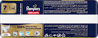 Baby Pants Night Gr. 7 (15+ kg) Big Pack Pampers baby-dry