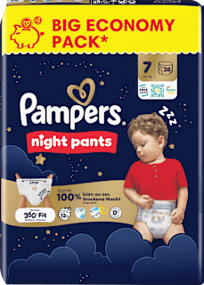 Baby Pants Night Gr. 7 (15+ kg) Big Pack Pampers baby-dry