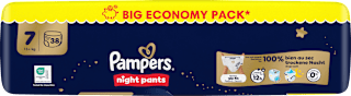 Baby Pants Night Gr. 7 (15+ kg) Big Pack Pampers baby-dry
