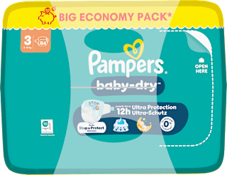 Windeln Gr. 3 (6-10 kg) Big Pack Pampers baby-dry