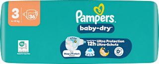 Windeln Gr. 3 (6-10 kg)  Pampers baby-dry