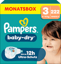 Windeln Gr. 3 Midi (6-10 kg) Monatsbox Pampers baby-dry