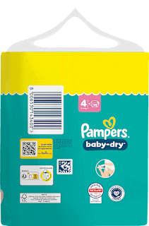 Windeln Gr. 4 (9-14 kg) Big Pack Pampers baby-dry