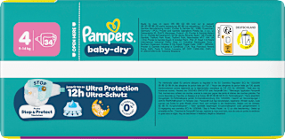 Windeln Gr. 4 (9-14 kg) Pampers baby-dry