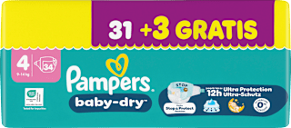 Windeln Gr. 4 (9-14 kg) Pampers baby-dry
