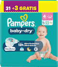 Windeln Gr. 4 (9-14 kg) Pampers baby-dry