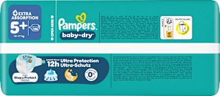 Windeln Gr. 5+ (12-17 kg)   Pampers baby-dry
