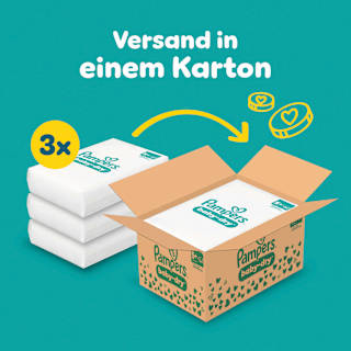 Windeln Gr.  5+ Junior Plus (12-17 kg) Monatsbox Pampers baby-dry