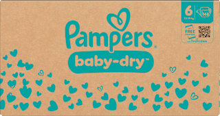 Windeln Gr. 6 Extra Large (13-18 kg) Monatsbox Pampers baby-dry