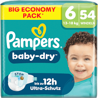 Windeln Gr. 6 XL (13-18 kg) Big Pack Pampers baby-dry