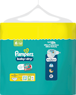 Windeln Gr. 6 XL (13-18 kg) Big Pack Pampers baby-dry