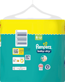 Windeln Gr. 6 XL (13-18 kg) Big Pack Pampers baby-dry