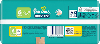 Windeln Gr. 6 XL (13-18 kg) Pampers baby-dry