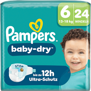 Windeln Gr. 6 XL (13-18 kg) Pampers baby-dry