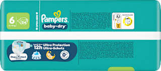 Windeln Gr. 6 XL (13-18 kg) Pampers baby-dry