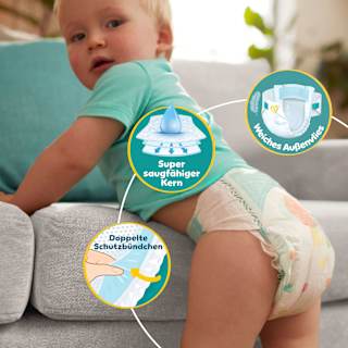 Windeln Gr. 7 XL (15+ kg) Pampers baby-dry