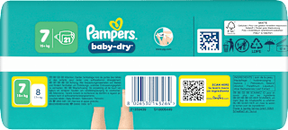 Windeln Gr. 7 XL (15+ kg) Pampers baby-dry