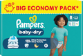 Windeln Gr. 8 XL (17+ kg) Big Pack Pampers baby-dry
