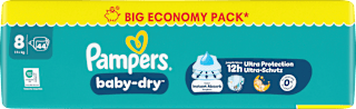 Windeln Gr. 8 XL (17+ kg) Big Pack Pampers baby-dry