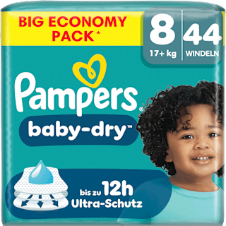 Windeln Gr. 8 XL (17+ kg) Big Pack Pampers baby-dry