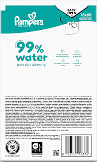 Feuchttücher 99 % water (18x60 St) Pampers