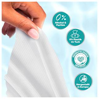 Feuchttücher 99 % water (4x60 St) Pampers