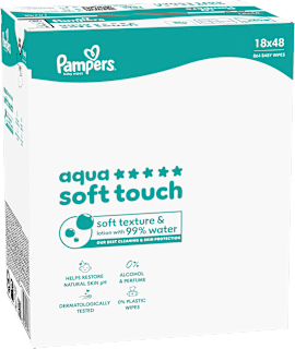 Feuchttücher aqua soft touch (18x48 St) Pampers