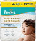 Feuchttücher aqua soft touch (4x48 St) Pampers