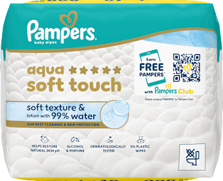 Feuchttücher aqua soft touch (6x48 St) Pampers
