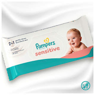 Feuchttücher sensitive (15x80 St), Vorteilspack Pampers