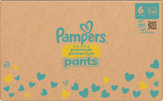 Baby Pants Gr. 6 Extra Large (13-19 kg) Monatsbox Pampers premium protection