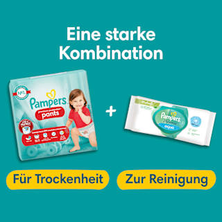 Baby Pants Gr. 7 Extra Large (15+ kg) Monatsbox Pampers premium protection