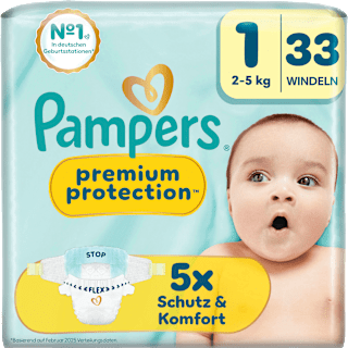 Windeln Gr. 1 (2-5 kg) Pampers premium protection