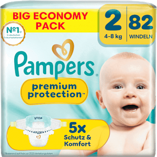 Windeln Gr. 2 (4-8 kg) Big Pack Pampers premium protection