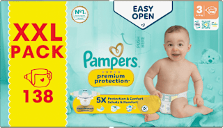 Windeln Gr. 3 (6-10 kg) XXL Pack Pampers premium protection