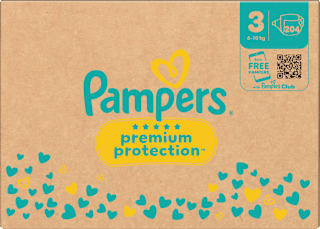 Windeln Gr. 3 Midi (6-10 kg) Monatsbox Pampers premium protection