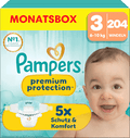 Windeln Gr. 3 Midi (6-10 kg) Monatsbox Pampers premium protection