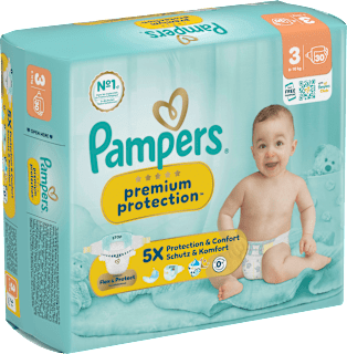 Windeln Gr. 3 Midi (6-10 kg) Pampers premium protection