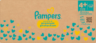 Windeln Gr. 4+ (10-15 kg) Monatsbox Pampers premium protection