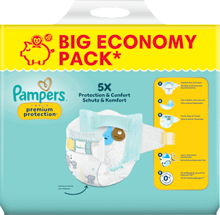Windeln Gr. 4 (9-14 kg) Big Pack  Pampers premium protection