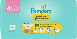 Windeln Gr. 4 Maxi (9-14 kg) Pampers premium protection