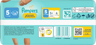 Windeln Gr. 5 (11-16 kg) Pampers premium protection