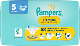 Windeln Gr. 5 (11-16 kg) Pampers premium protection