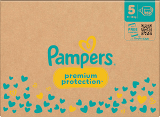 Windeln Gr. 5 Junior (11-16 kg) Monatsbox Pampers premium protection