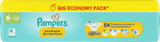 Windeln Gr. 6 XL (13-18 kg) Big Pack Pampers premium protection