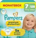 Windeln Gr. 7 Extra Large (15+ kg) Monatsbox Pampers premium protection