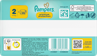 Windeln New Baby Gr. 2 Mini (4-8 kg) Pampers premium protection