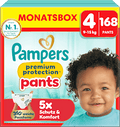 Windeln Pants Gr. 4 Maxi (9-15 kg) Monatsbox Pampers premium protection